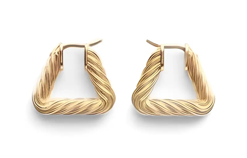Bottega Veneta Earrings Women's Gold