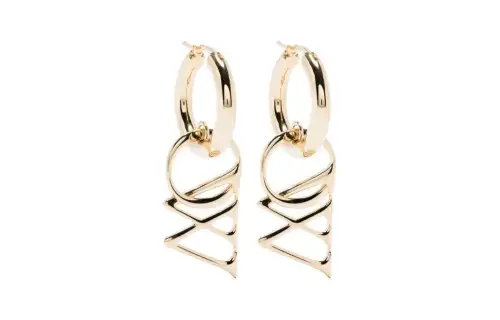 OFF WHITE Ow Drop Earrings