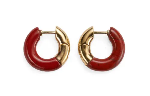 Bottega Veneta Essentials Hoop Earrings