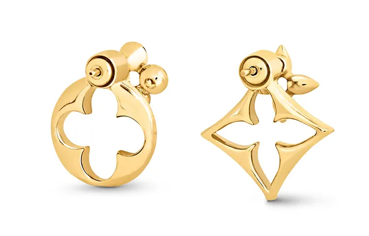 LOUIS VUITTON Lv Flowergram Earrings