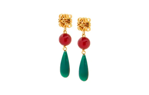 LOEWE Earrings Women's Green