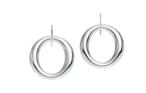 TIFFANY & CO. Sterling Silver Earrings Women's Silver