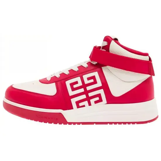 GIVENCHY G4 High Top Skateboard Shoes Men's Red