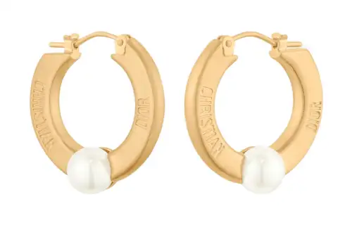 DIOR Earrings Women's Gold