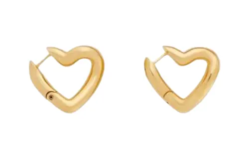 Balenciaga Earrings Women's Gold