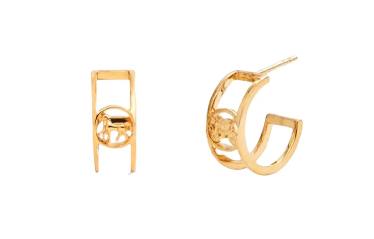 COACH Copper Earrings Women's Gold