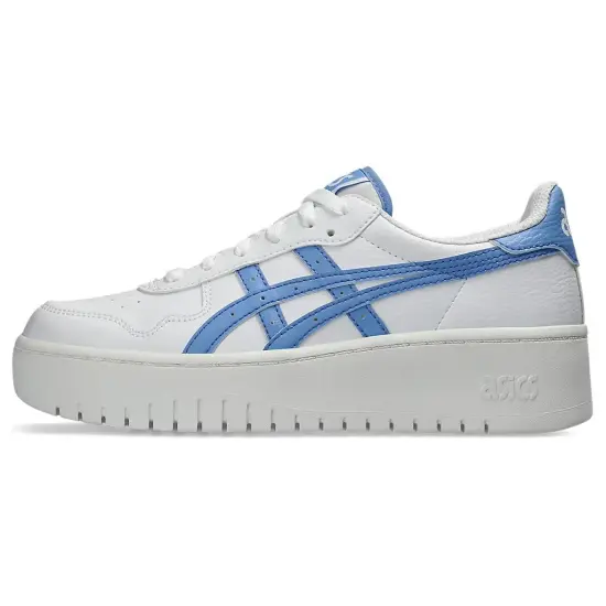 Asics JAPAN S Skateboard Shoes Women's Low-Top White Blue