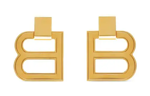 Xl logo earrings