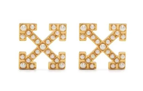 OFF-WHITE Earrings Women's Gold