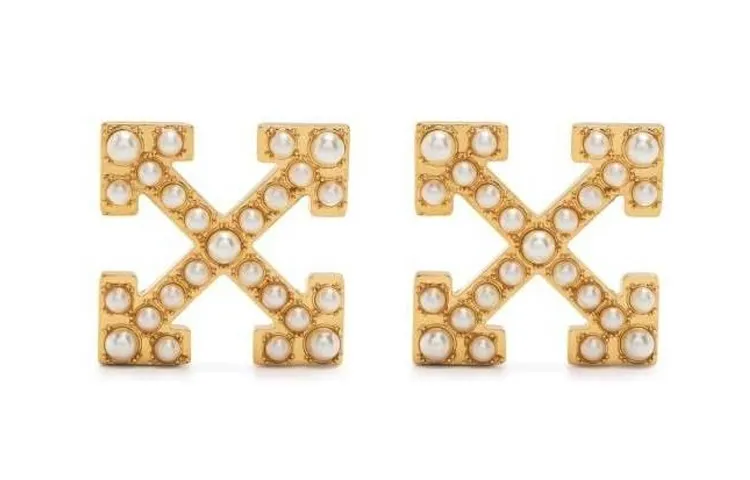OFF-WHITE Earrings Women's Gold