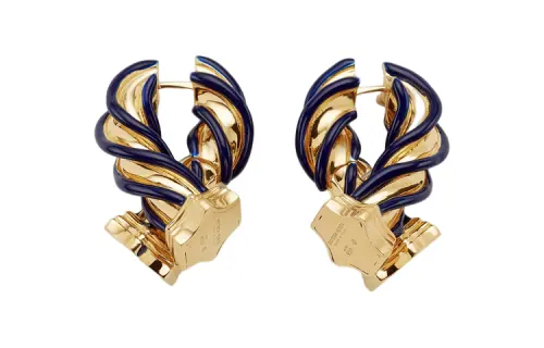 Bottega Veneta Earrings Women's Blue
