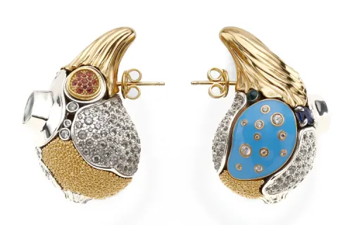 Bottega Veneta Earrings Women's Yellow