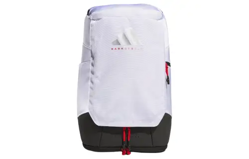 adidas BB Backpack White/Red