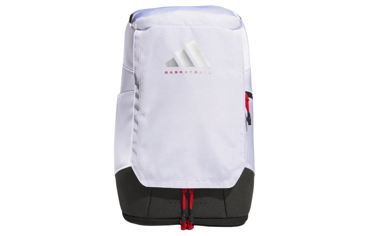 adidas BB Backpack White/Red