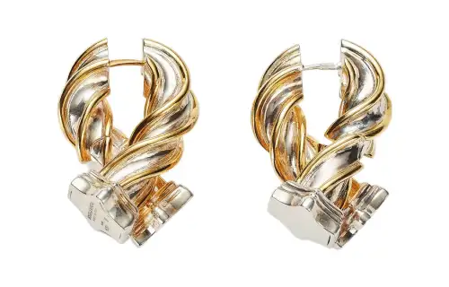 Bottega Veneta Earrings Women's Gold