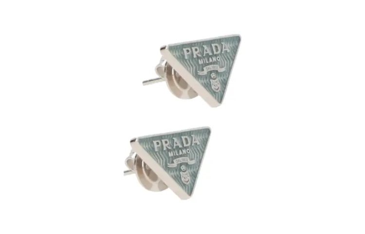 PRADA Stud Earrings Women's