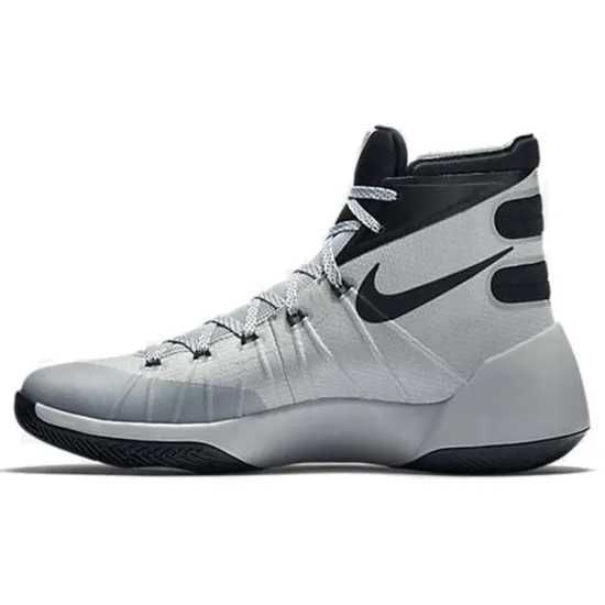 Nike Hyperdunk 2015 Basketball Shoes Men High-top Gray/Black