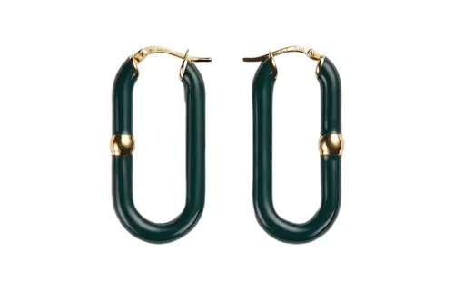 Bottega Veneta Earrings Women's Dark Green