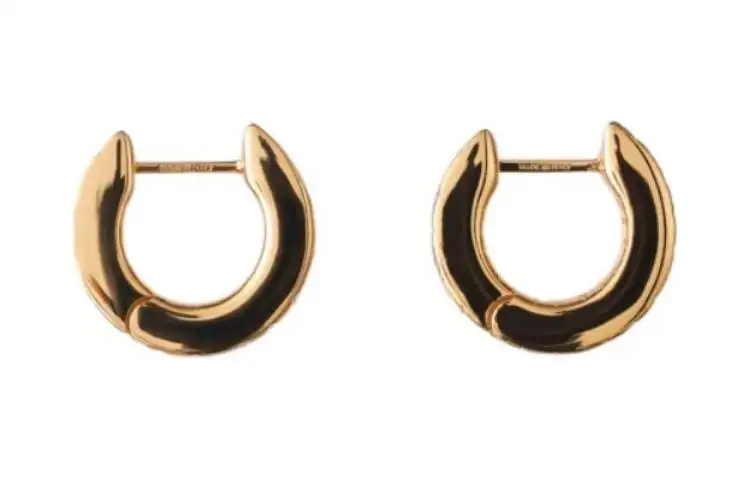 Burberry Gold plated Silver Earrings Women's Gold