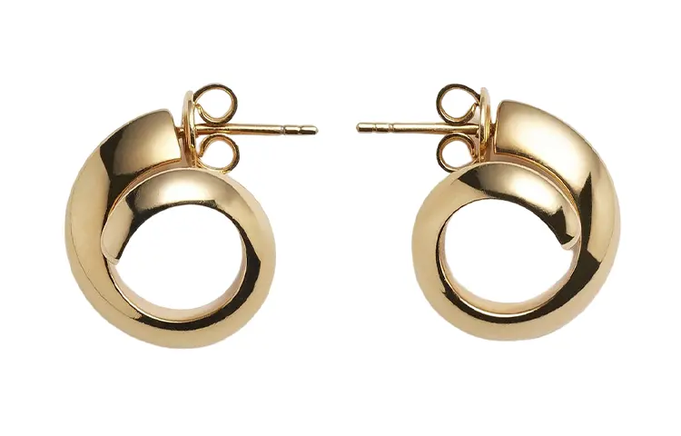 Bottega Veneta Earrings Women's Gold
