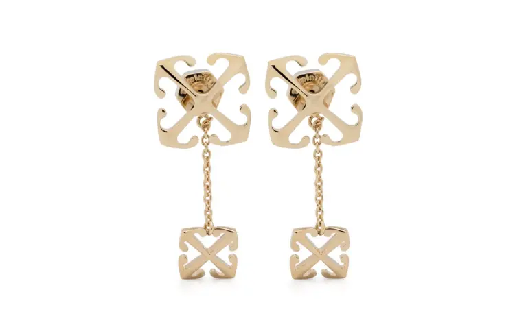 OFF-WHITE Double Arrows Earrings