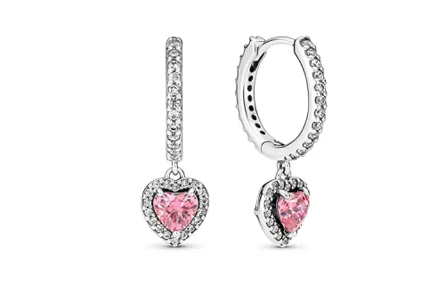 Pandora 925 Sterling Silver Earrings Women's