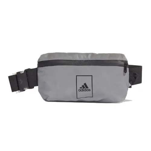 Adidas Recycled Polyester Fanny Pack, Shoulder Bag, Crossbody Bag Regular Unisex Gray