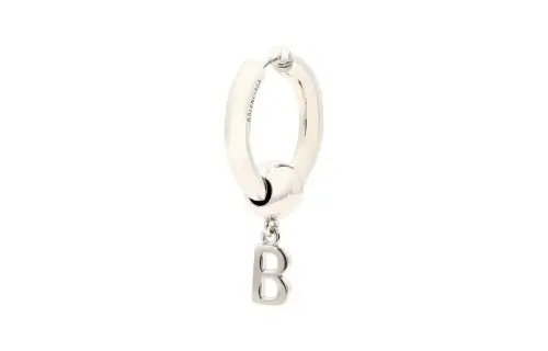 Balenciaga Fashion Brass Earrings Unisex