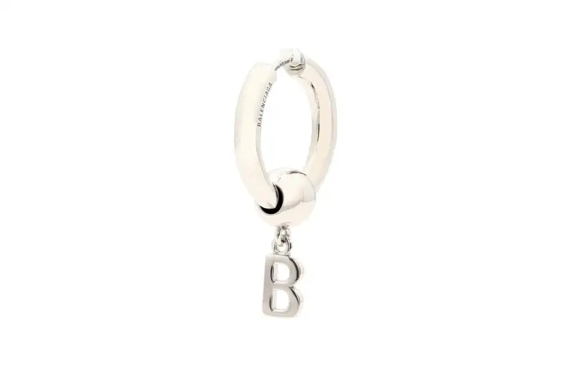 Balenciaga Fashion Brass Earrings Unisex