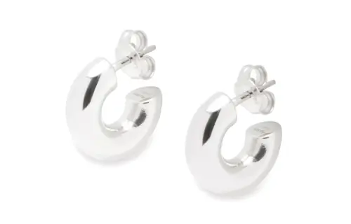 LOEWE 925 Sterling Silver Earrings Women's