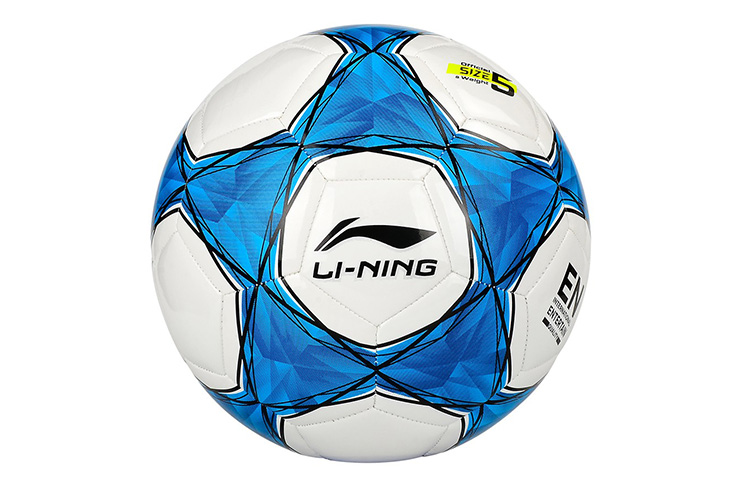 Li Ning Size 5 Soccer Ball PVC Machine Stitched Soccer Ball Unisex