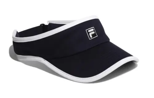 FILA Cotton Sun Protection Hats Unisex Black