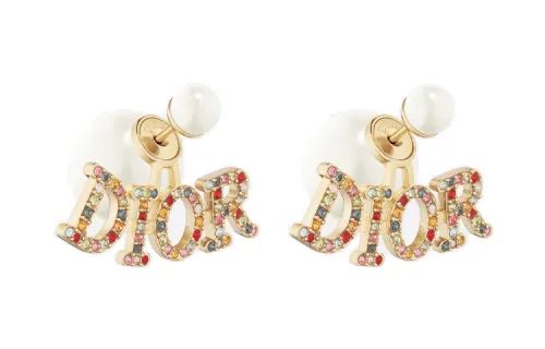 DIOR Earrings Women's Multicolor