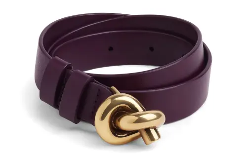 Bottega Veneta Leather Belts Women's
