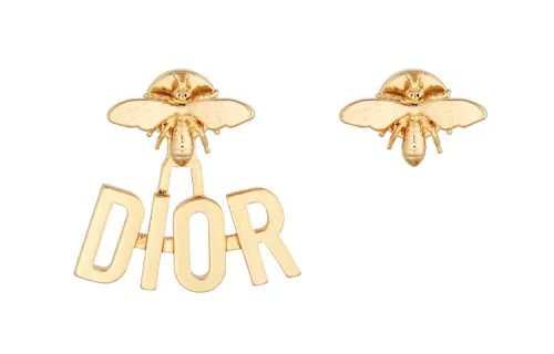 DIOR Diorevolution Metal Earrings Women's Gold