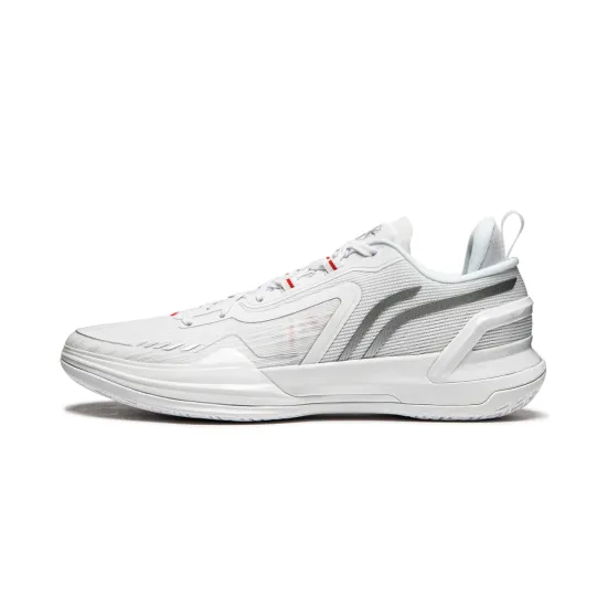 LINING Liren Assassin 1 Basketball Shoes Men Low Top Standard White