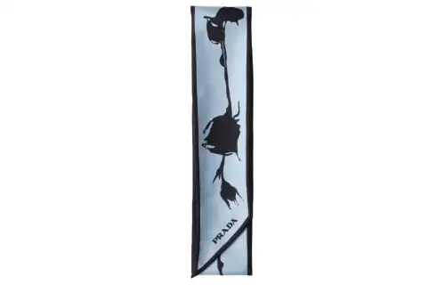 PRADA Printed Silk Foulard
