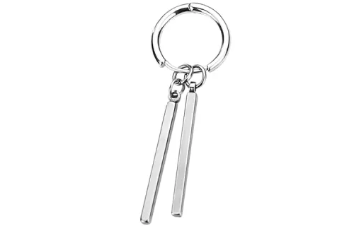 MAGICPOLE 925 Sterling Silver 999 Fine Silver Titanium Steel Earrings Men's