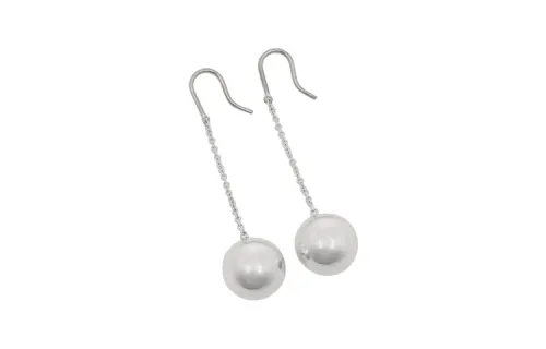 TIFFANY & CO. HardWear 925 Sterling Silver Earrings Women's Silver