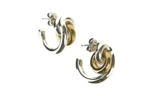 Bottega Veneta Earrings Women's Gold