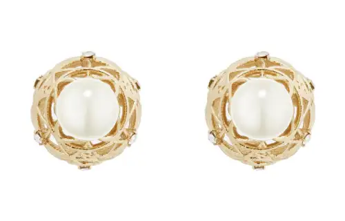 DIOR Earrings Women's Gold