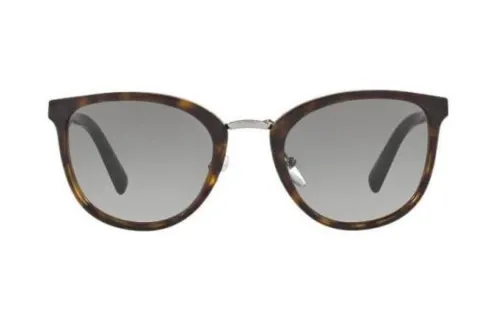 PRADA Plastic Round Sunglasses Men's Tortoiseshell