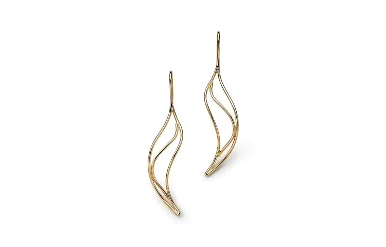 TIFFANY & CO. 18K Gold Earrings Women's Gold