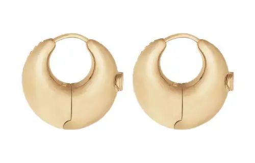 DIOR Metal Earrings Women's Gold