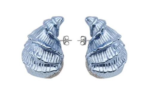 Bottega Veneta Earrings Women's Blue