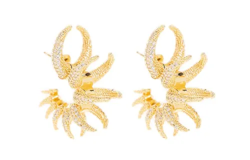 Bottega Veneta Embellished Earrings