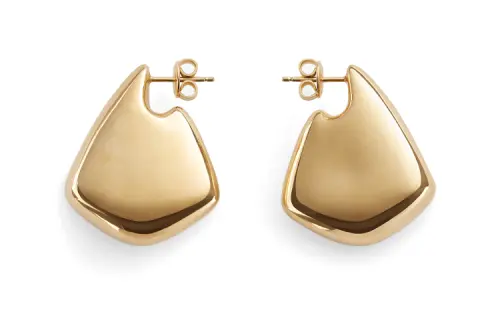 Bottega Veneta Small Fin Earrings