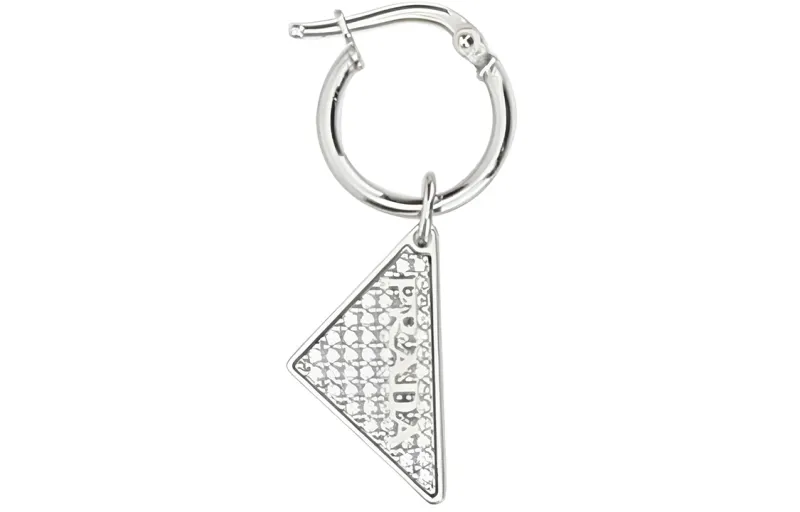 PRADA Earrings Women's Silver