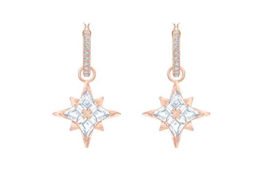 Swarovski Symbolica Earrings Women's Rose Gold
