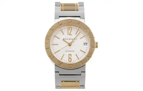 BVLGARI Wrist Watches Automatic Mechanical Movement Stainless Steel Strap 33mm White Dial Men's Watches